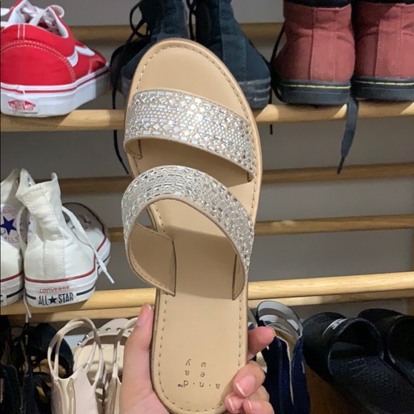 Shoes - Jeweled Sandals